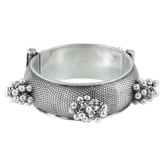 925 Sterling Solid Silver Artisan Bangle