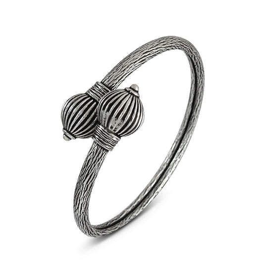 925 Sterling Silver Handmade Bangle Indian Jewelry