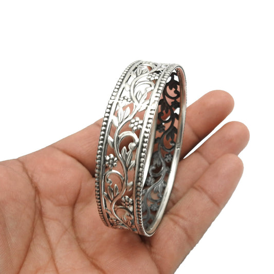 925 Sterling Silver Artisan Bangle