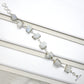 Natural Rainbow Moonstone 925 Sterling Silver Bezel Bracelet Rough Stone Jewelry