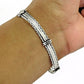 Solid 925 Sterling Silver Statement Bracelet