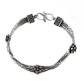 Solid 925 Sterling Silver Statement Bracelet Handmade Jewelry