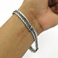 Solid 925 Sterling Silver Chain Bracelet Statement Jewelry