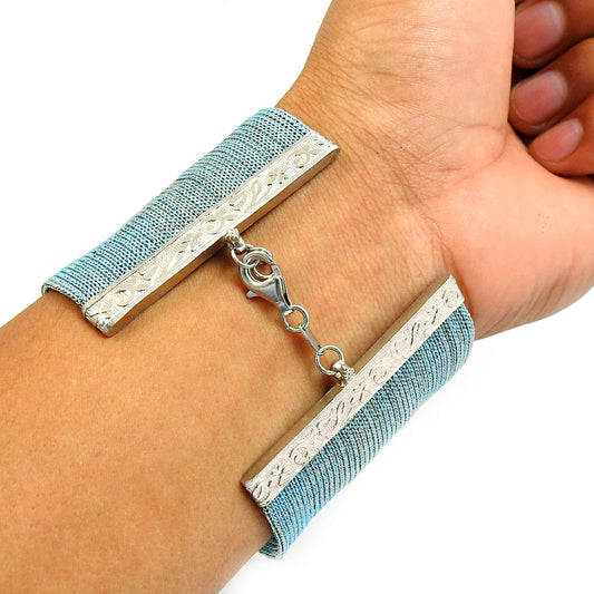 925 Solid Sterling Silver Handmade Bracelet