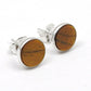 8mm Round Tiger Eye 925 Sterling Silver Handmade Stud Earrings Jewelry