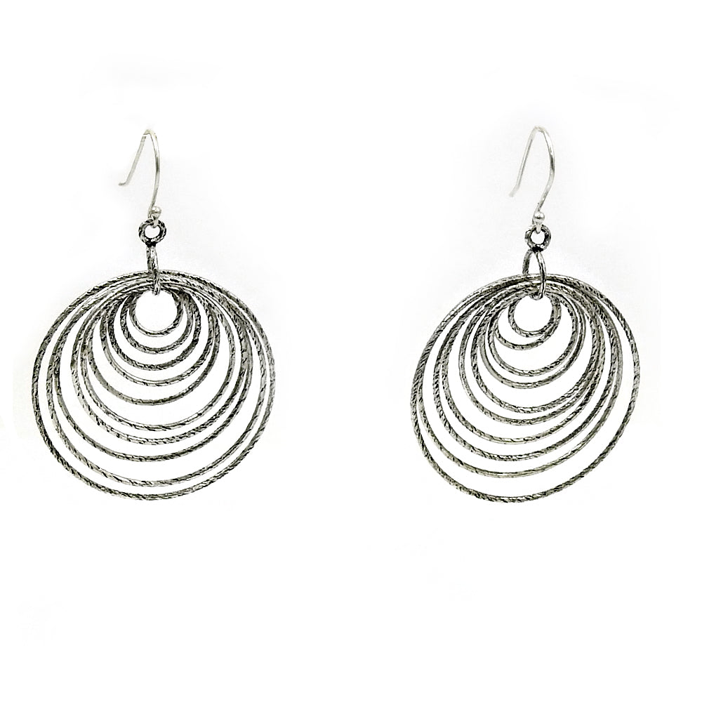 925 Sterling Silver Handmade Dangle Earrings