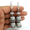 925 Solid Sterling Silver Jhumki Earrings Women Jewelry