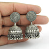 925 Solid Sterling Silver Indian Jhumki Earrings Jewelry