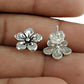 925 Sterling Silver Sunflower Stud Earrings