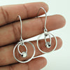 Hanging Ball Earrings Solid 925 Sterling Silver Jewelry