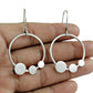 Solid 925 Sterling Silver Dangle Earrings For Women Girls