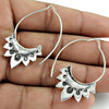 Solid 925 Sterling Silver Designer Earrings For Women Girls