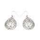 Solid 925 Sterling Silver Antique Teardrop Earrings