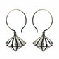 Dangle Earrings 925 Sterling Oxidized Silver Handmade Jewelry