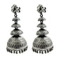 Dangle Jhumki Earrings 925 Solid Sterling Silver Handmade Jewelry