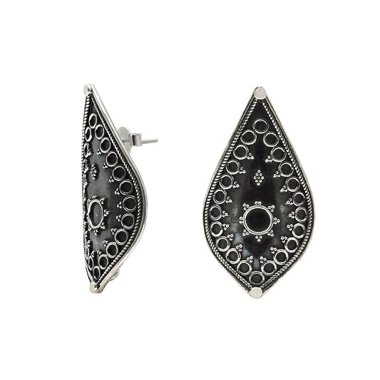 Handmade Indian 925 Solid Sterling Silver Earrings Jewelry