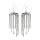 Solid 925 Sterling Silver Hanging Dangle Earrings Women Jewelry