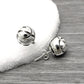 925 Solid Sterling Silver Handmade Ball Stud Earrings