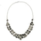 Rough Stone Natural Black Rutile Solid 925 Silver Statement Necklace