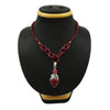 HANDMADE 925 Sterling Silver Jewelry Natural RUBY Gemstone Ethnic Necklace