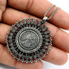 Victoria Empress Coin Pendant 925 Solid Sterling Silver Jewelry