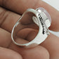 Gift For Woman Natural Rose Quartz Ring 925 Silver Wholesale Jewelry F4