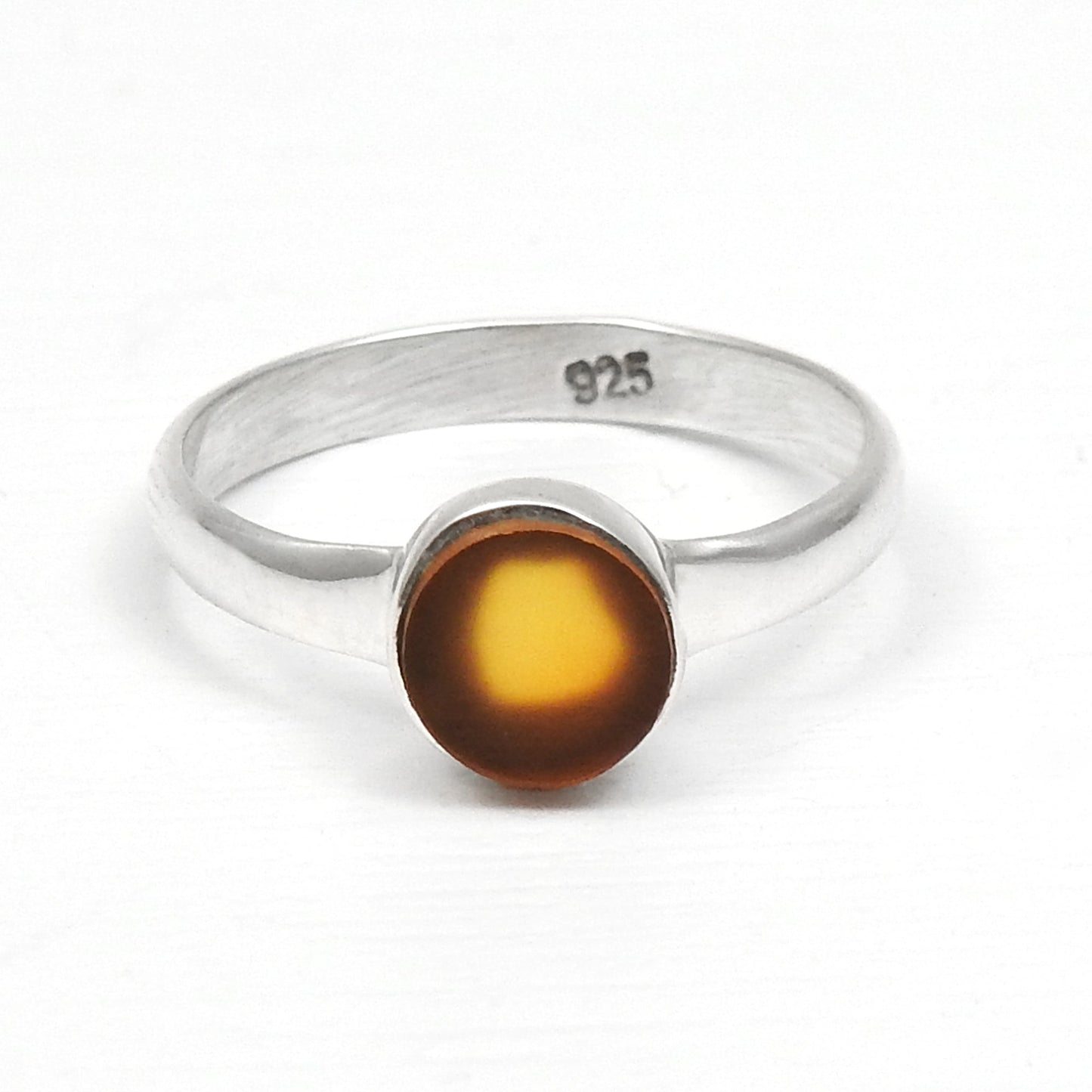 Carnelian Gemstone Promise Band Ring 925 Sterling Silver Jewelry