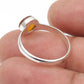 Carnelian Gemstone Promise Band Ring 925 Sterling Silver Jewelry