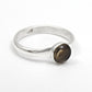 Natural Smoky Quartz 925 Solid Silver Handcrafted Ring