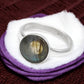 Natural Labradorite 925 Sterling Silver Promise Band Ring