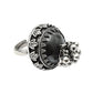 Antique Look Ring Oxidized 925 Solid Sterling Silver HANDMADE Jewelry V77