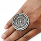 Indian Artisan 925 Solid Sterling Silver Statement Ring W1