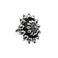 925 Sterling Silver Flower Ring Handmade Jewelry