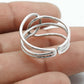 Solid 925 Silver Knot Ring Indian Handmade Ethnic Jewelry