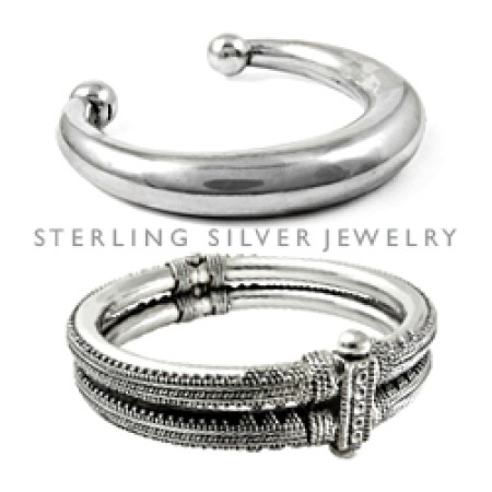 925 Sterling Silver Bangles