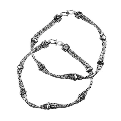 Beautiful!! 925 Sterling Silver Anklets