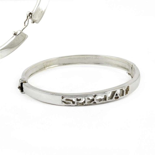 925 sterling silver fashion Jewellery Ethnic 925 Sterling Silver Bangle