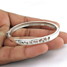 925 sterling silver antique Jewellery High Polish 925 Sterling Silver Bangle