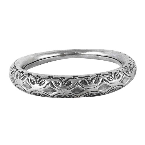 Indian Fashion 925 Sterling Silver Bangle