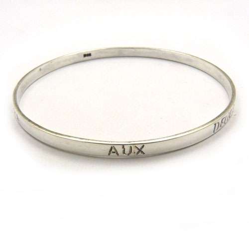 925 Silver Fashion Jewellery Charming 925 Sterling Silver Bangle