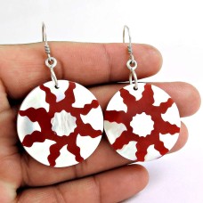 Big Amazing! 925 Sterling Silver Shell Earrings Exporter