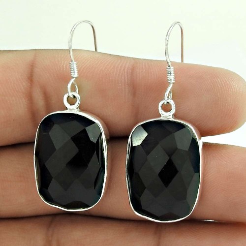 Awesome!! 925 Sterling Silver Black Onyx Earrings Wholesale