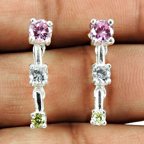 Superior Hotest 2017 CZ Earrings 925 Sterling Silver Jewellery