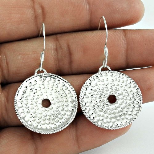 Big Amazing!! 925 Sterling Silver Earrings Exporter India