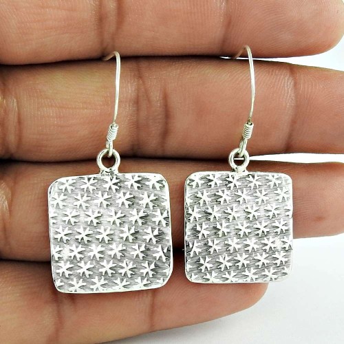 Fantastic Quality Of!! 925 Sterling Silver Earrings Wholesale Price
