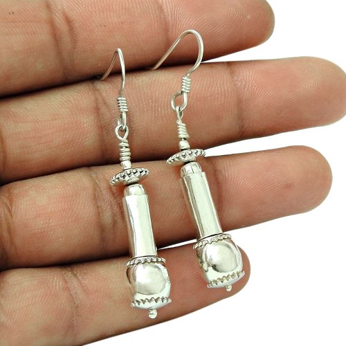 Graceful 925 Sterling Silver Earrings 925 Silver Jewellery