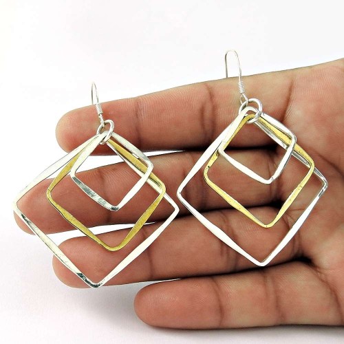 Victorian Style! 925 Sterling Silver Earrings Manufacturer