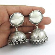 Excellent 925 Sterling Silver Jhumka Indian Jewellery Exporter