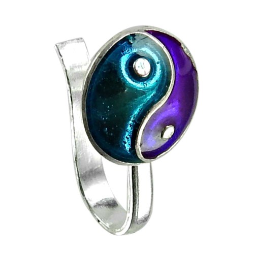 Lovely Sterling Silver Inlay Nose Pin Indian Sterling Silver Jewellery