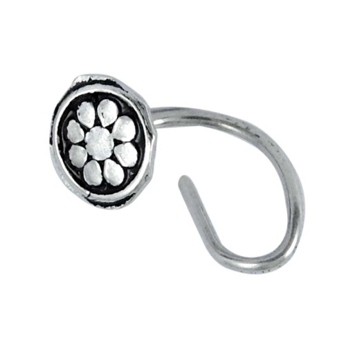 925 sterling silver antique jewelry Designer sterling silver Nose Pin